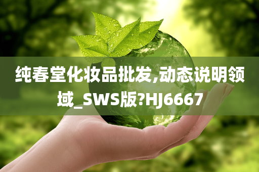 纯春堂化妆品批发,动态说明领域_SWS版?HJ6667