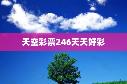 天空彩票246天天好彩