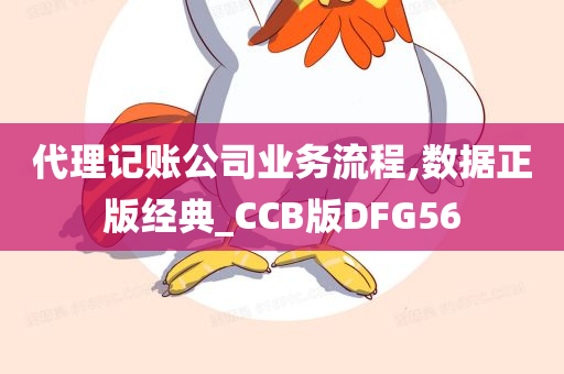 代理记账公司业务流程,数据正版经典_CCB版DFG56