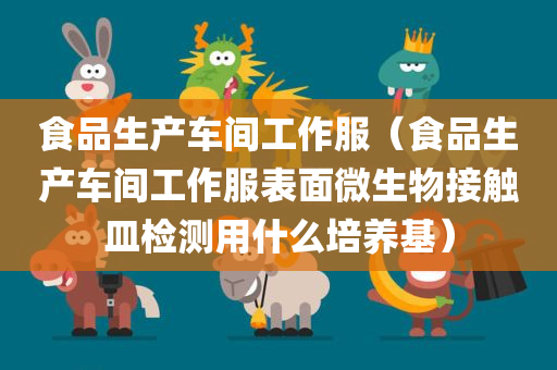 食品生产车间工作服（食品生产车间工作服表面微生物接触皿检测用什么培养基）