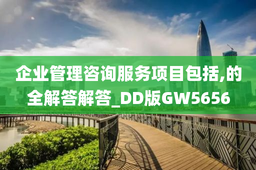 企业管理咨询服务项目包括,的全解答解答_DD版GW5656