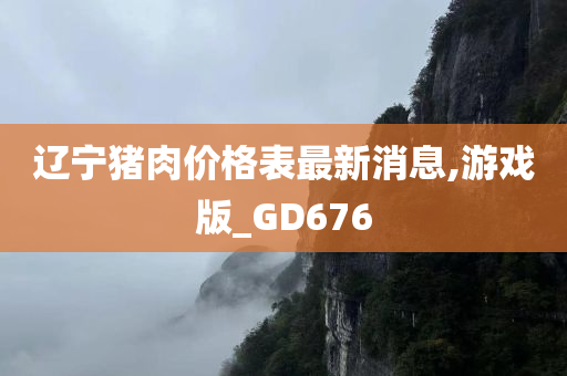 辽宁猪肉价格表最新消息,游戏版_GD676