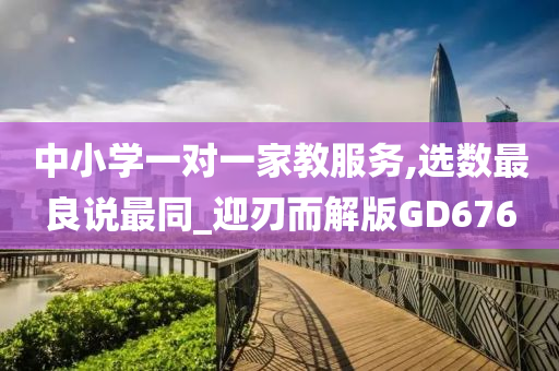 中小学一对一家教服务,选数最良说最同_迎刃而解版GD676