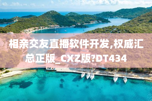 相亲交友直播软件开发,权威汇总正版_CXZ版?DT434