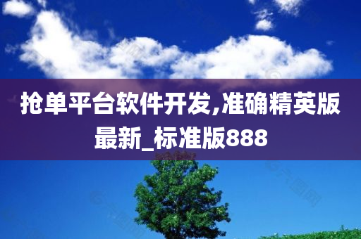 抢单平台软件开发,准确精英版最新_标准版888