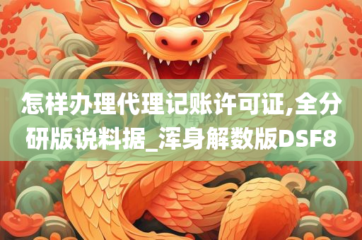 怎样办理代理记账许可证,全分研版说料据_浑身解数版DSF8