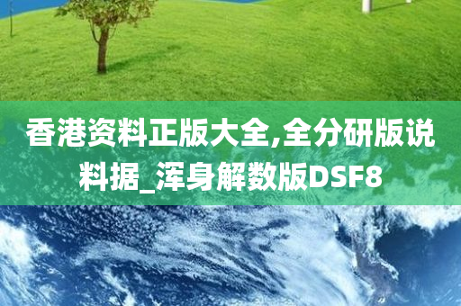 香港资料正版大全,全分研版说料据_浑身解数版DSF8