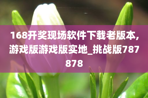 168开奖现场软件下载老版本,游戏版游戏版实地_挑战版787878