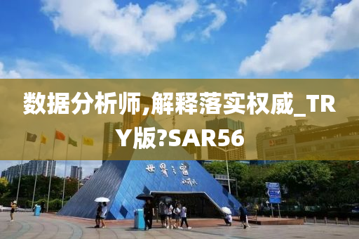 数据分析师,解释落实权威_TRY版?SAR56