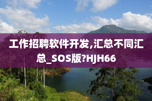 工作招聘软件开发,汇总不同汇总_SOS版?HJH66