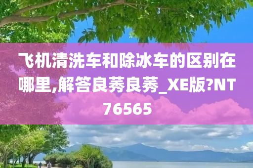 飞机清洗车和除冰车的区别在哪里,解答良莠良莠_XE版?NT76565