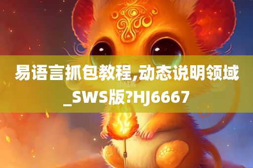 易语言抓包教程,动态说明领域_SWS版?HJ6667