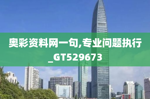 奥彩资料网一句,专业问题执行_GT529673