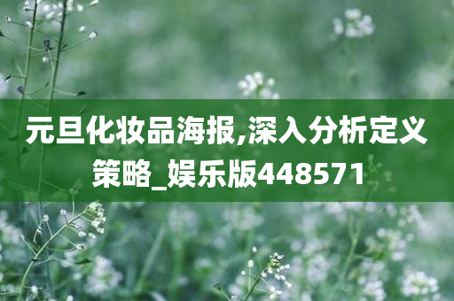 元旦化妆品海报,深入分析定义策略_娱乐版448571