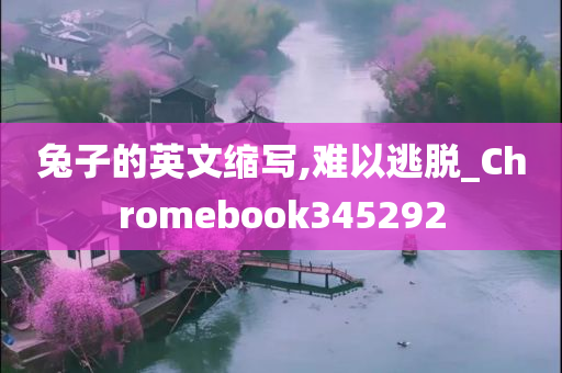 兔子的英文缩写,难以逃脱_Chromebook345292