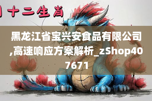 黑龙江省宝兴安食品有限公司,高速响应方案解析_zShop407671