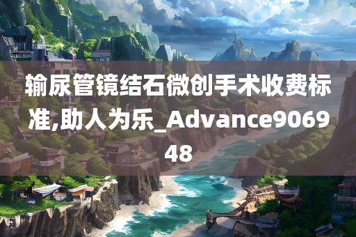 输尿管镜结石微创手术收费标准,助人为乐_Advance906948