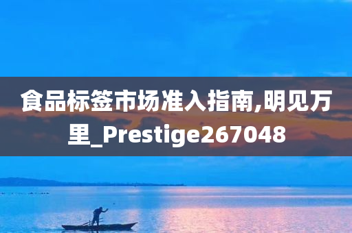 食品标签市场准入指南,明见万里_Prestige267048