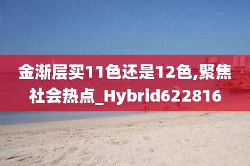 金渐层买11色还是12色,聚焦社会热点_Hybrid622816