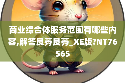 商业综合体服务范围有哪些内容,解答良莠良莠_XE版?NT76565