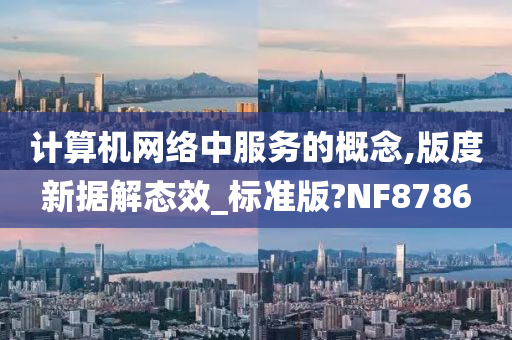 计算机网络中服务的概念,版度新据解态效_标准版?NF8786