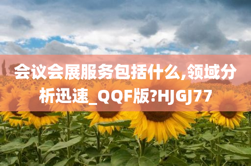 会议会展服务包括什么,领域分析迅速_QQF版?HJGJ77