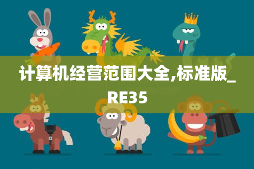 计算机经营范围大全,标准版_RE35