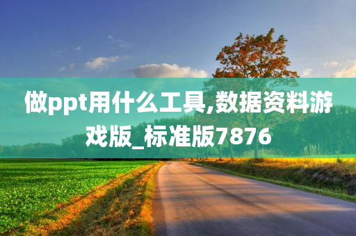 做ppt用什么工具,数据资料游戏版_标准版7876